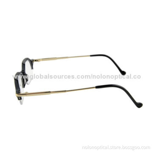 Fashion acetate retro eyeglass frames, logo can be printed